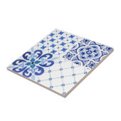 Carreau méditerranéen, Amalfi, carré simple (Côté)