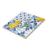 Carreau méditerranéen, Amalfi, carré simple       (Côté)