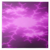 Carreau Mega Lightning Fractal Tile (Devant)