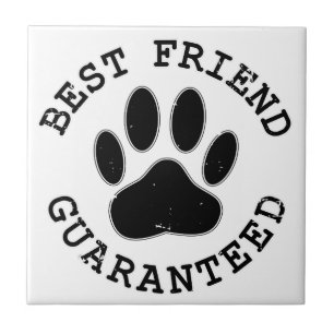 Carreau Meilleur Ami Garanti De Chien En Perte