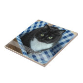 Carreau Meilleur chat Maman toujours Photo personnalisée e (Côté)