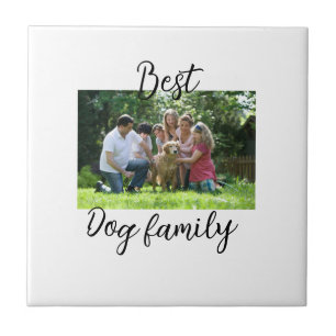 Carreau Meilleur chien famille maman papa animal ami anima