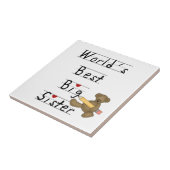 Carreau Meilleurs cadeaux aux grandes soeurs du monde (Côté)