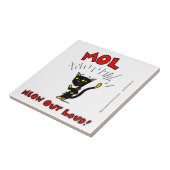 Carreau Mel "MOL : MEOW OUD LOUD" (Côté)