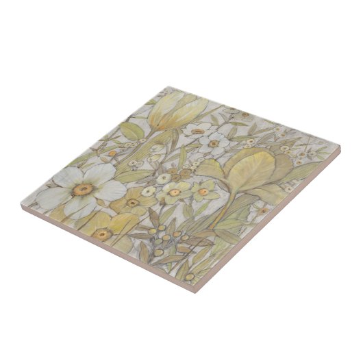 Carreau Mélanger floral (Côté)