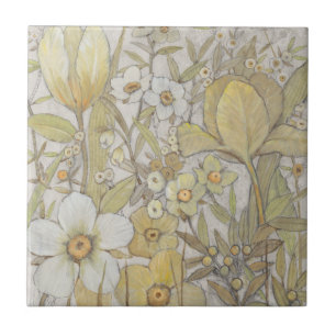 Carreau Mélanger la flore