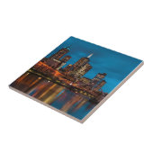 Carreau Melbourne la nuit (Côté)