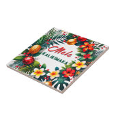 Carreau Mele Kalikimaka (Côté)