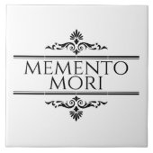 Carreau Memento Mori (Devant)