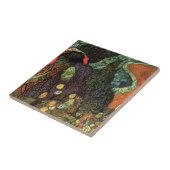 Carreau Mémoire du jardin à Etten par Vincent van Gogh (Côté)