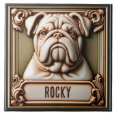 Carreau Mémorial de Bulldog (Devant)