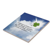 Carreau Mémorial de shamrock (Côté)