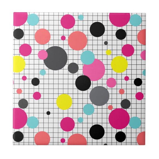 Carreau Memphis pois (Devant)