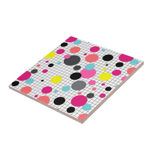 Carreau Memphis pois (Côté)