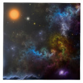 Carreau ménagerie nébuleuse (Devant)