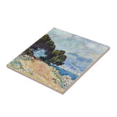 Carreau Menton vu du Casquette Martin par Claude Monet (Côté)
