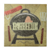 Carreau Menu de barbecue (Devant)