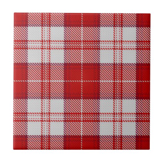 Carreau Menzies Red Tartan (Devant)