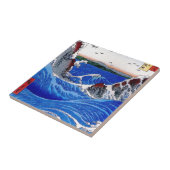 Carreau Mer, 歌川広重 de Hiroshige (Côté)