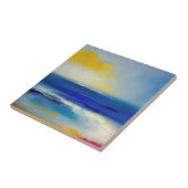 Carreau Mer Abstraite 04 (Côté)