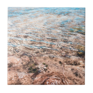 Carreau Mer bleue paradisiaque