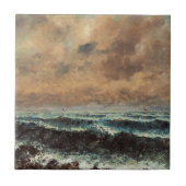 Carreau Mer d'automne – Gustave Courbet (Devant)