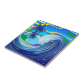 Carreau Mer Océan Grande Vague Eau (Côté)