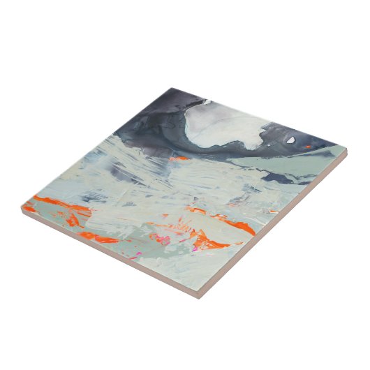 Carreau Mer Polyphonique - Beige (Côté)