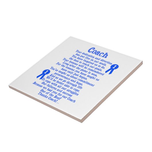 Carreau Merci d'entraîneur (Côté)