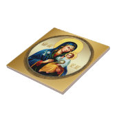 Carreau Mère de Dieu, vierge Marie (Côté)