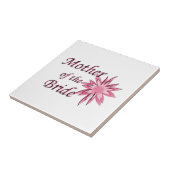 Carreau Mère de la mariée rose (Côté)