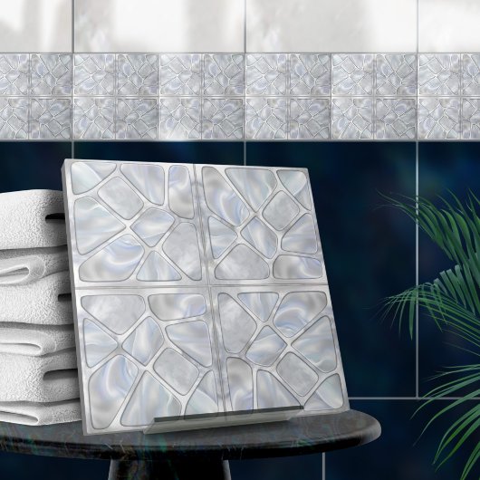 Carreau Mère de perle - Collage de cellules N11