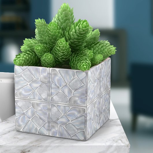 Carreau Mère de perle - Collage de cellules N11