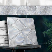 Carreau Mère de perle - Collage de cellules N12