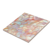 Carreau Mère d'or rose perle (Côté)