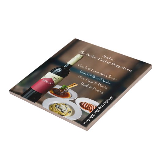 Carreau Merlot Wine Pairing/Mastering the Kitchen (Côté)