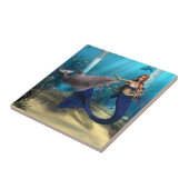 Carreau Mermaid et Dolphin (Côté)