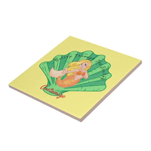 Carreau Mermaid Thunder_Cove  (Côté)