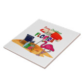 Carreau Merry Christmas from Florida (Côté)