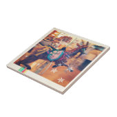 Carreau Merry Go Round Chèvre (Côté)