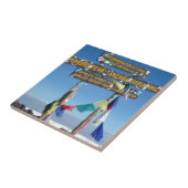 Carreau Message sur le Sommet du Kilimandjaro kenya (Côté)