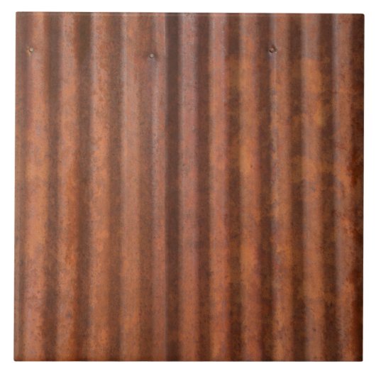 CARREAU MÉTAL ROUILLÉ (Devant)