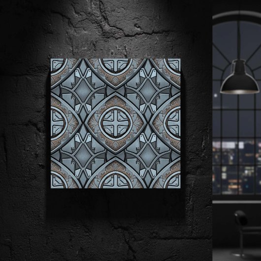 Carreau Metallic Geometric #20 ID1227