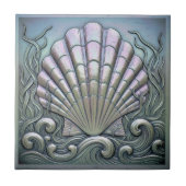 Carreau Metallic Iridescent Scallop Shell ID1223 (Devant)