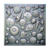 Carreau Metallic Iridescent Seashells ID1223 (Devant)