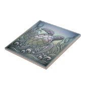 Carreau Metallic Iridescent Turtle ID1223 (Côté)