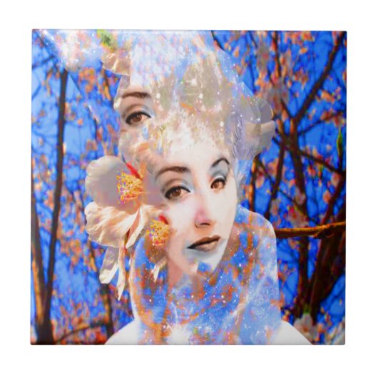 Carreau Métamorphose des fleurs (Devant)