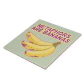 Carreau Métaphore La typographie drôle (Côté)