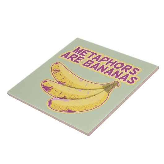 Carreau Métaphore La typographie drôle (Côté)