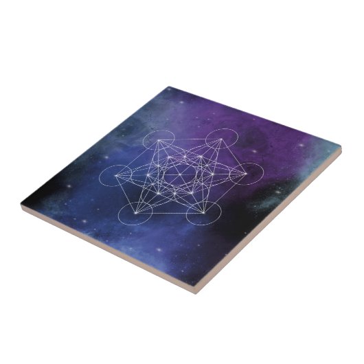 Carreau Metatron, chakra, zen, géométrique sacrée, géométr (Côté)